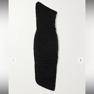 Norma Kamali Black Diana Gown